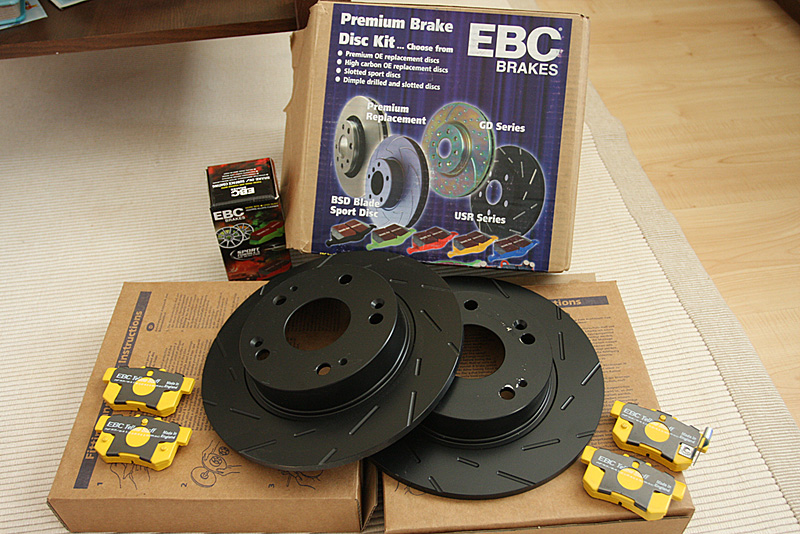 EBC Zadne kotuce 260mm