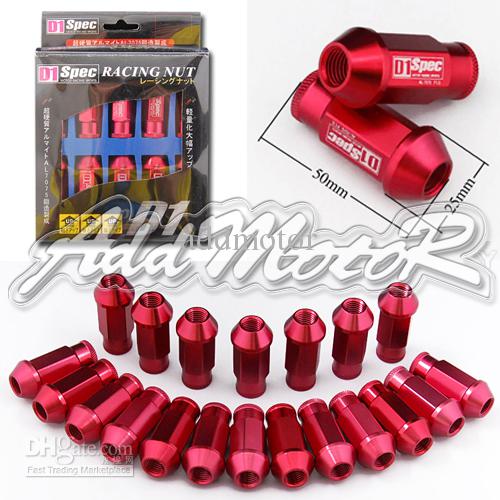D1 spec red nuts