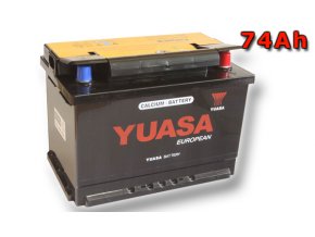 Autobatery YUASA 57412CA, 74Ah, 12V, 670A